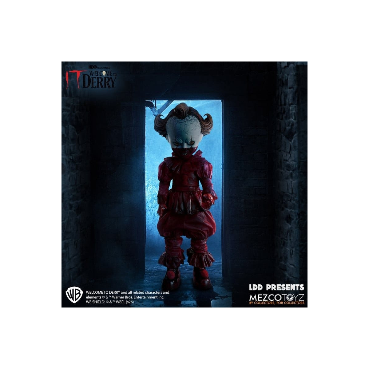 Mezco Living Dead Doll - It: Benvenuti a Derry - Pennywise