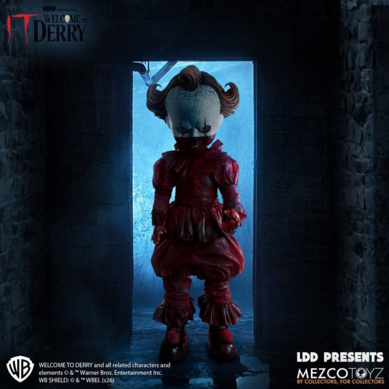 Mezco Living Dead Doll - It: Benvenuti a Derry - Pennywise