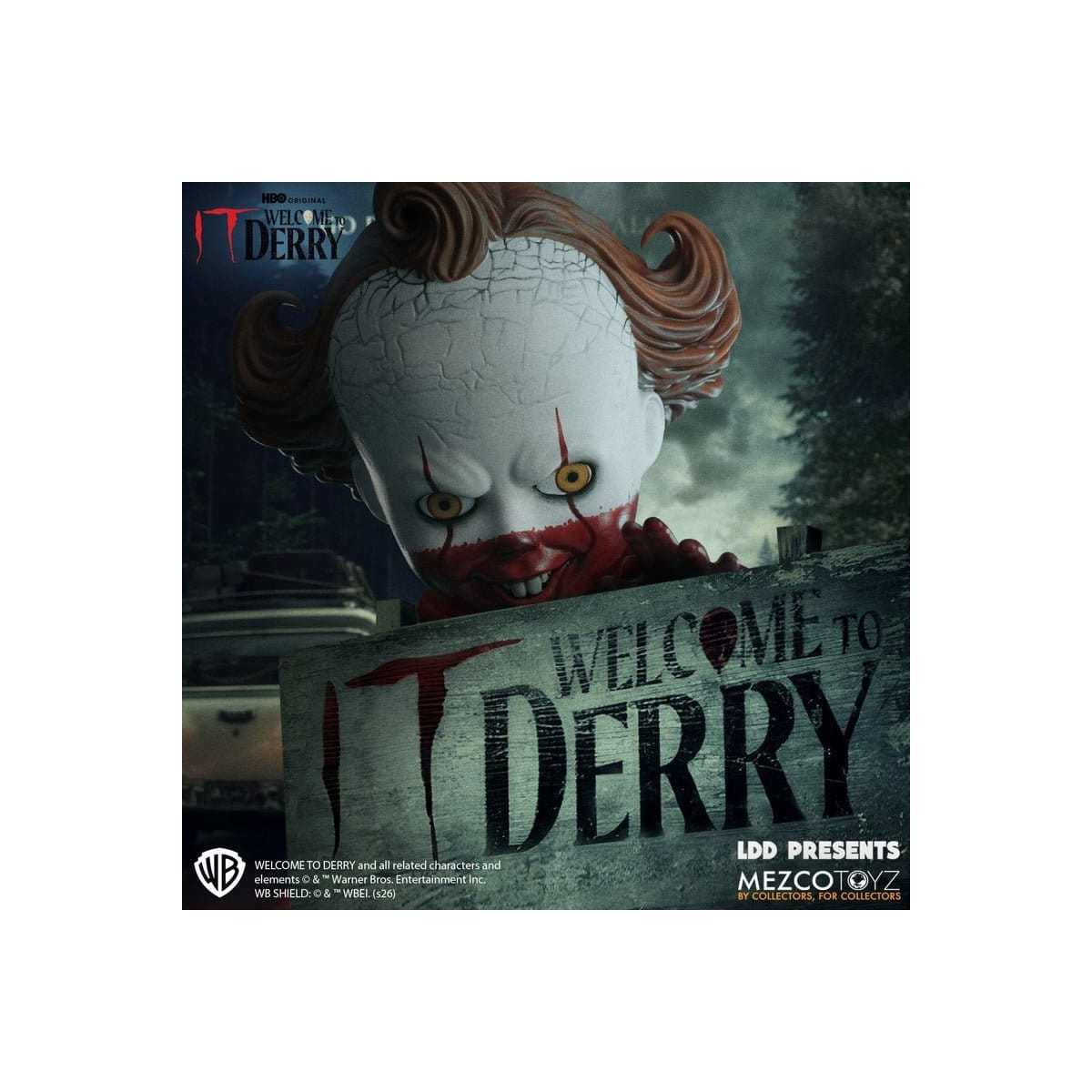 Mezco Living Dead Doll - It: Benvenuti a Derry - Pennywise