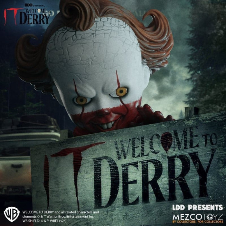 Mezco Living Dead Doll - It: Benvenuti a Derry - Pennywise
