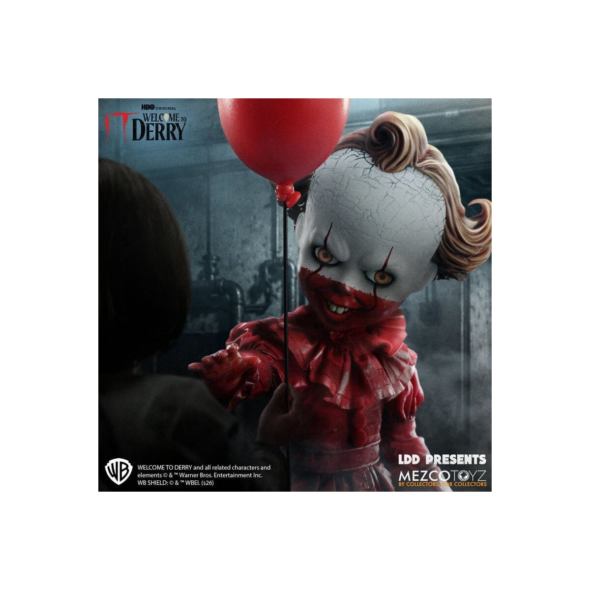 Mezco Living Dead Doll - It: Benvenuti a Derry - Pennywise