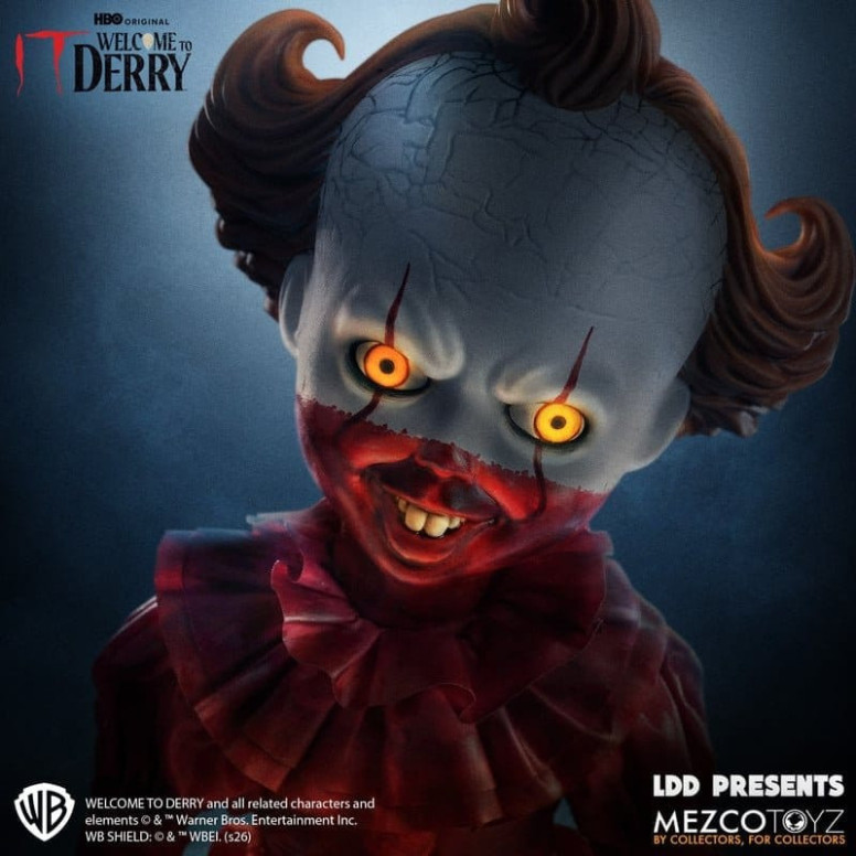Mezco Living Dead Doll - It: Benvenuti a Derry - Pennywise