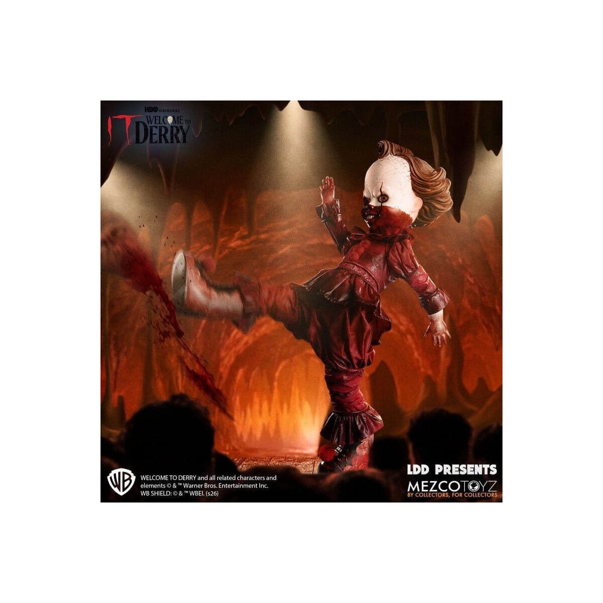 Mezco Living Dead Doll - It: Benvenuti a Derry - Pennywise