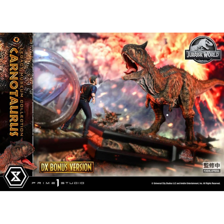 Prime 1 Studio - Jurassic World - Carnotaurus Legacy Museum Collection Deluxe Bonus Version 1/15