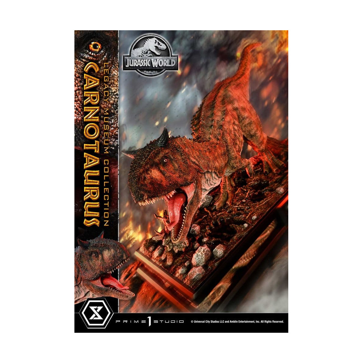 Prime 1 Studio - Jurassic World - Carnotaurus Legacy Museum Collection Deluxe Bonus Version 1/15