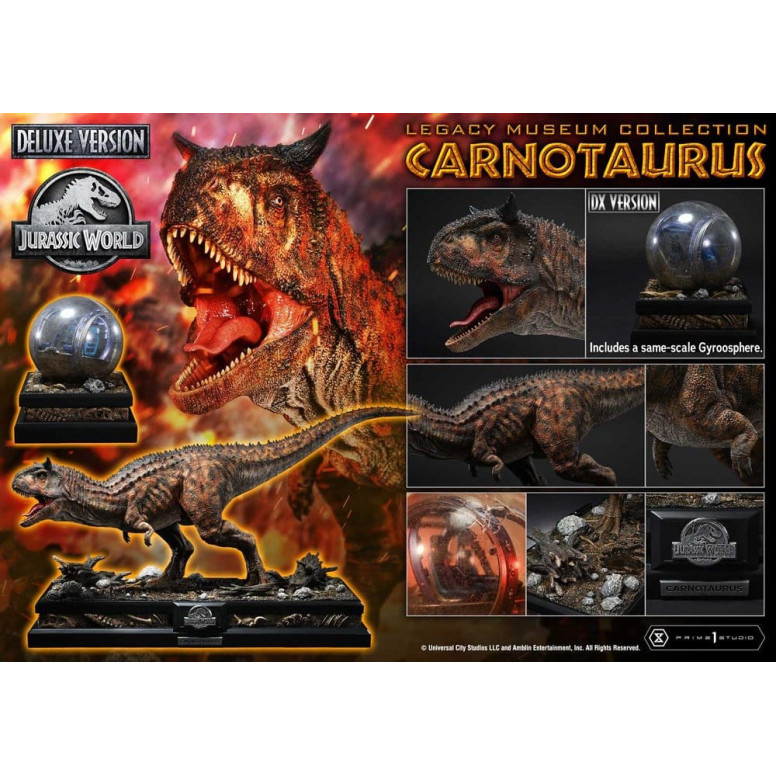Prime 1 Studio - Jurassic World - Carnotaurus Legacy Museum Collection Deluxe Bonus Version 1/15