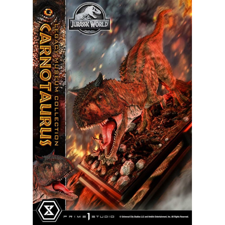 Prime 1 Studio - Jurassic World - Collezione del Museo Carnotaurus Legacy 1/15