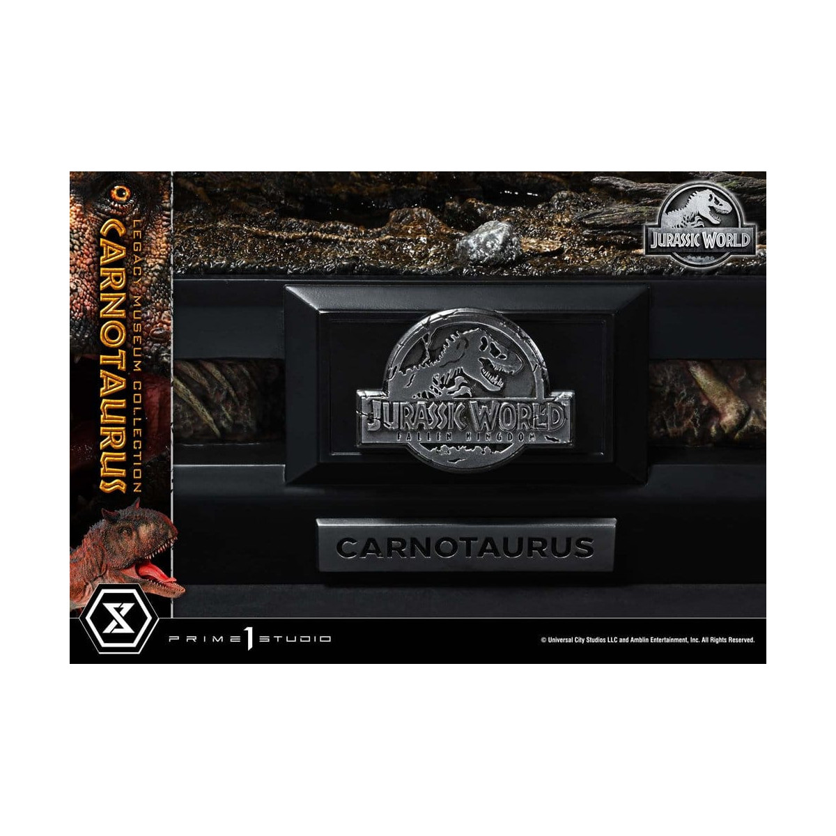 Prime 1 Studio - Jurassic World - Collezione del Museo Carnotaurus Legacy 1/15