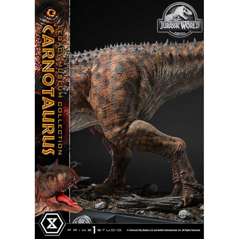 Prime 1 Studio - Jurassic World - Collezione del Museo Carnotaurus Legacy 1/15