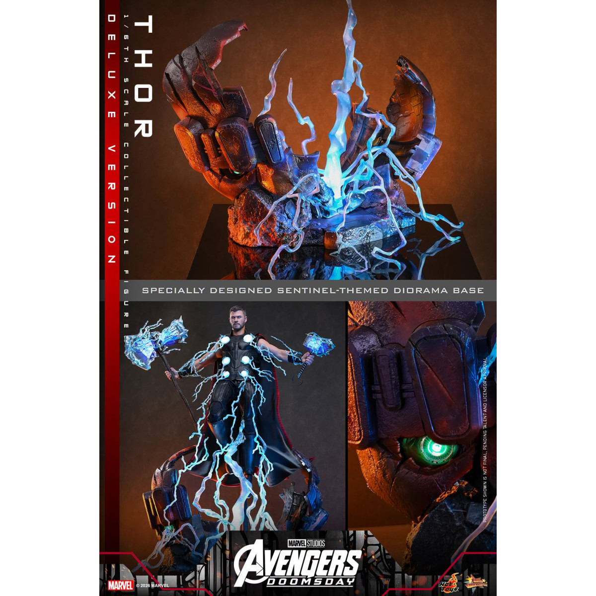 Hot Toys - Thor Deluxe 1/6 - Avengers: Doomsday