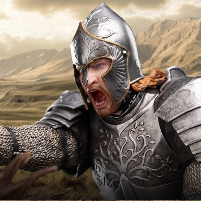 Weta Il Signore degli Anelli - Statua in scala 1/6 di Éomer "Piede di Fuoco" | Figurina