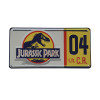 Doctor Collector - Jurassic Park: replica 1:1 della targhetta di Dennis Nedry