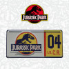 Doctor Collector - Jurassic Park: replica 1:1 della targhetta di Dennis Nedry
