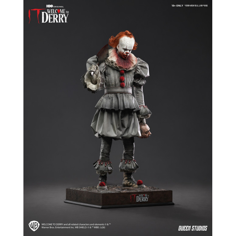 Queen Studios - Statua di Pennywise 1/3 "Welcome to Derry" Premium
