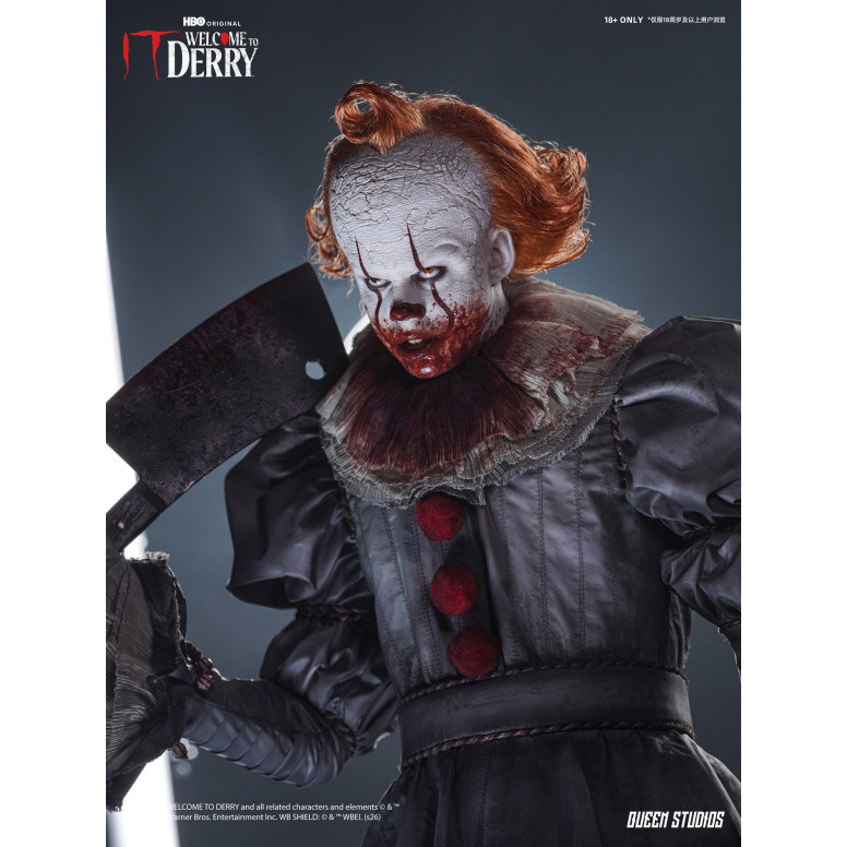 Queen Studios - Statua di Pennywise 1/3 "Welcome to Derry" Premium