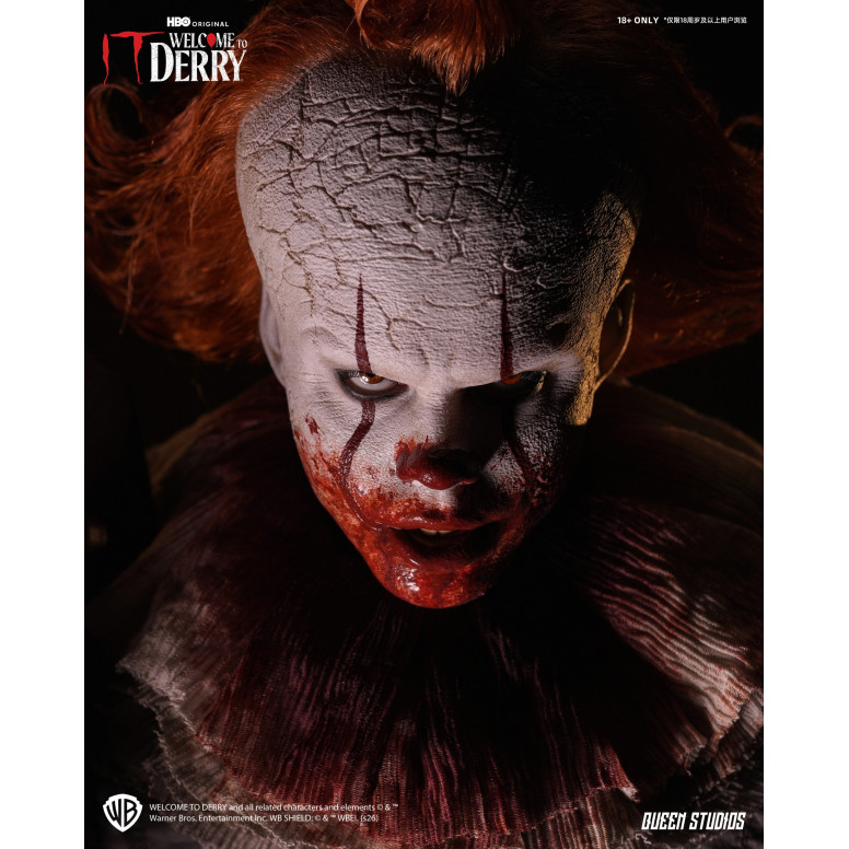 Queen Studios - Statua di Pennywise 1/3 "Welcome to Derry" Premium