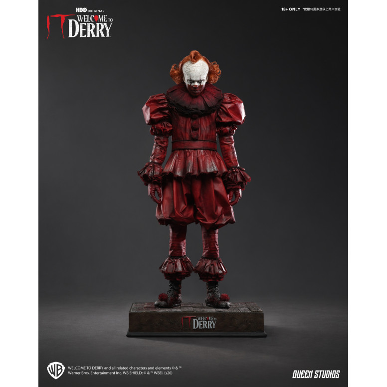 Queen Studios - Statua di Pennywise 1/3 "Welcome to Derry" Premium