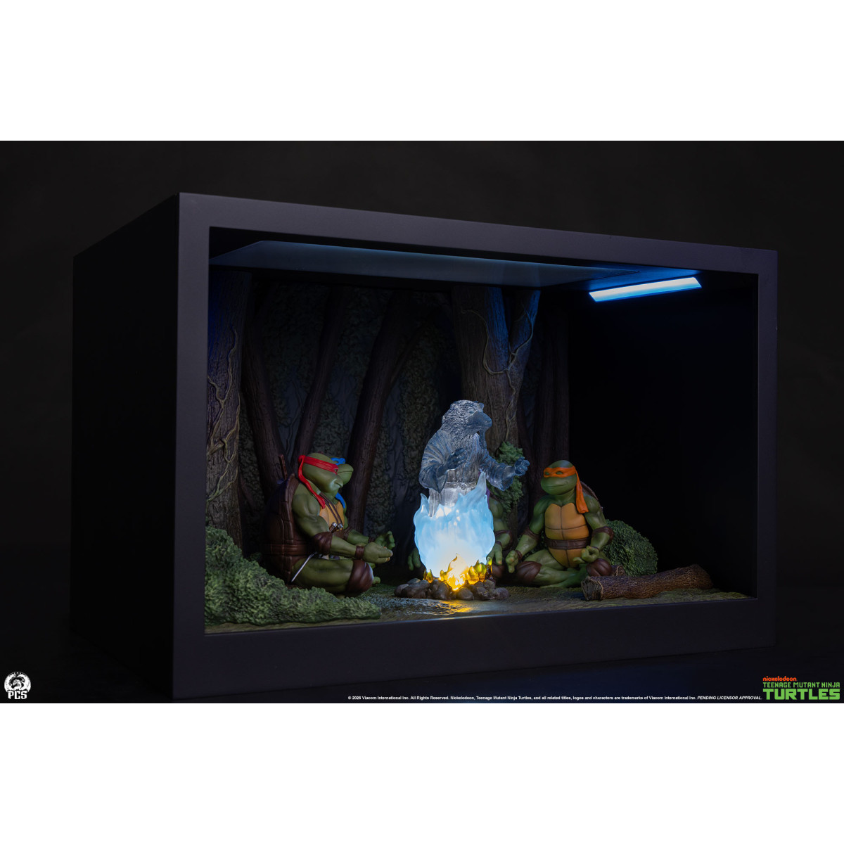 Premium Collectibles Studio PCS - Diorama in scala ridotta delle TMNT: "Lo spirito di Splinter"