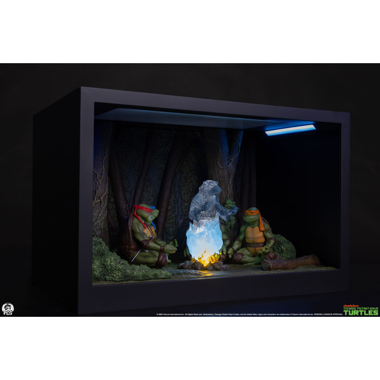 Premium Collectibles Studio PCS - Diorama in scala ridotta delle TMNT: "Lo spirito di Splinter"