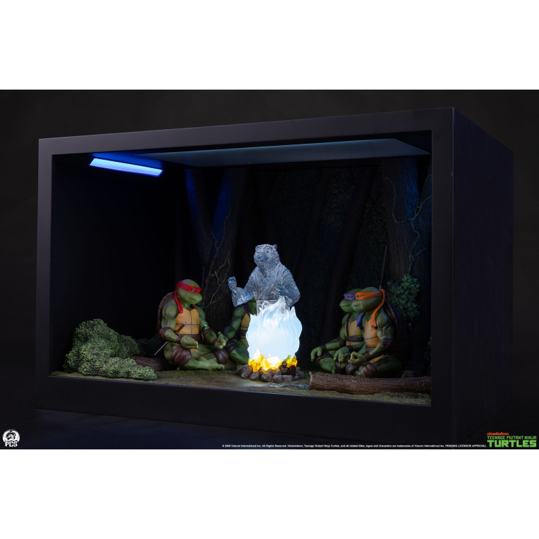 Premium Collectibles Studio PCS - Diorama in scala ridotta delle TMNT: "Lo spirito di Splinter"
