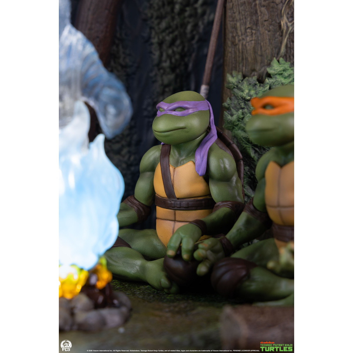 Premium Collectibles Studio PCS - Diorama in scala ridotta delle TMNT: "Lo spirito di Splinter"