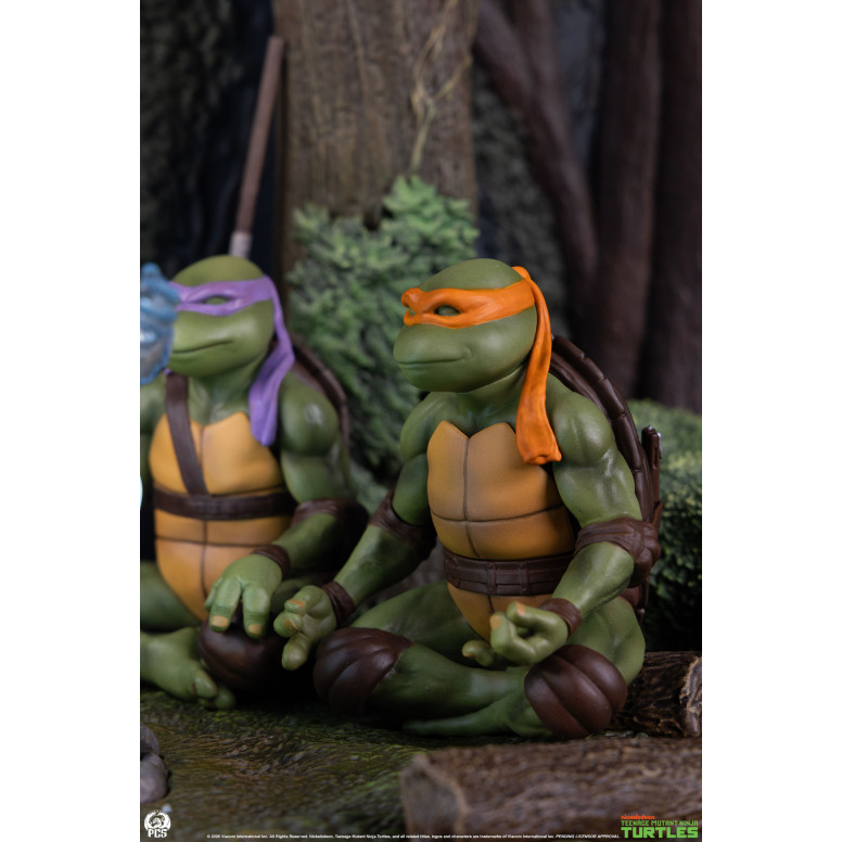 Premium Collectibles Studio PCS - Diorama in scala ridotta delle TMNT: "Lo spirito di Splinter"