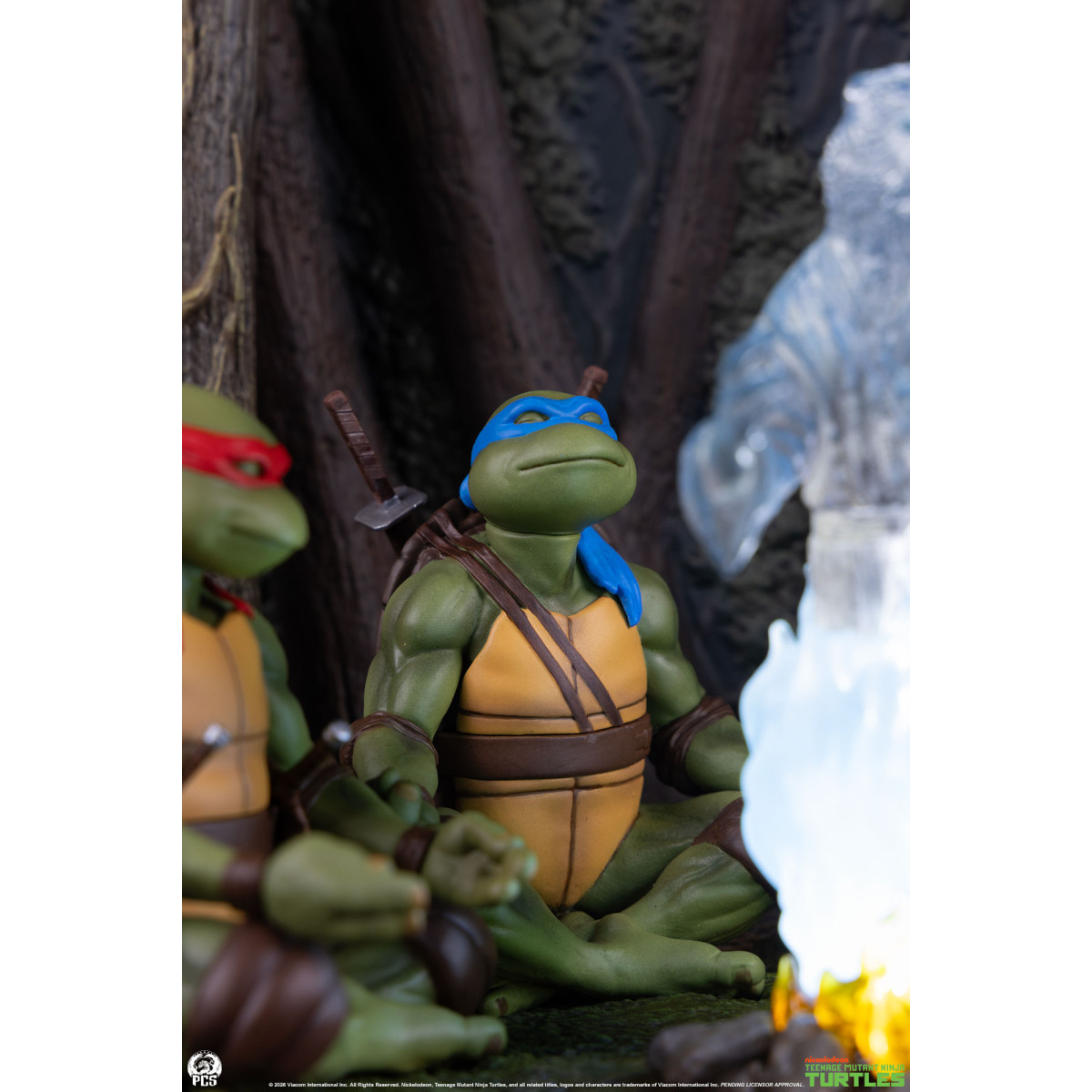 Premium Collectibles Studio PCS - Diorama in scala ridotta delle TMNT: "Lo spirito di Splinter"
