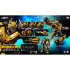 Three Zero Transformers - Bumblebee DLX Figurina di Bumblebee in modalità Cybertron