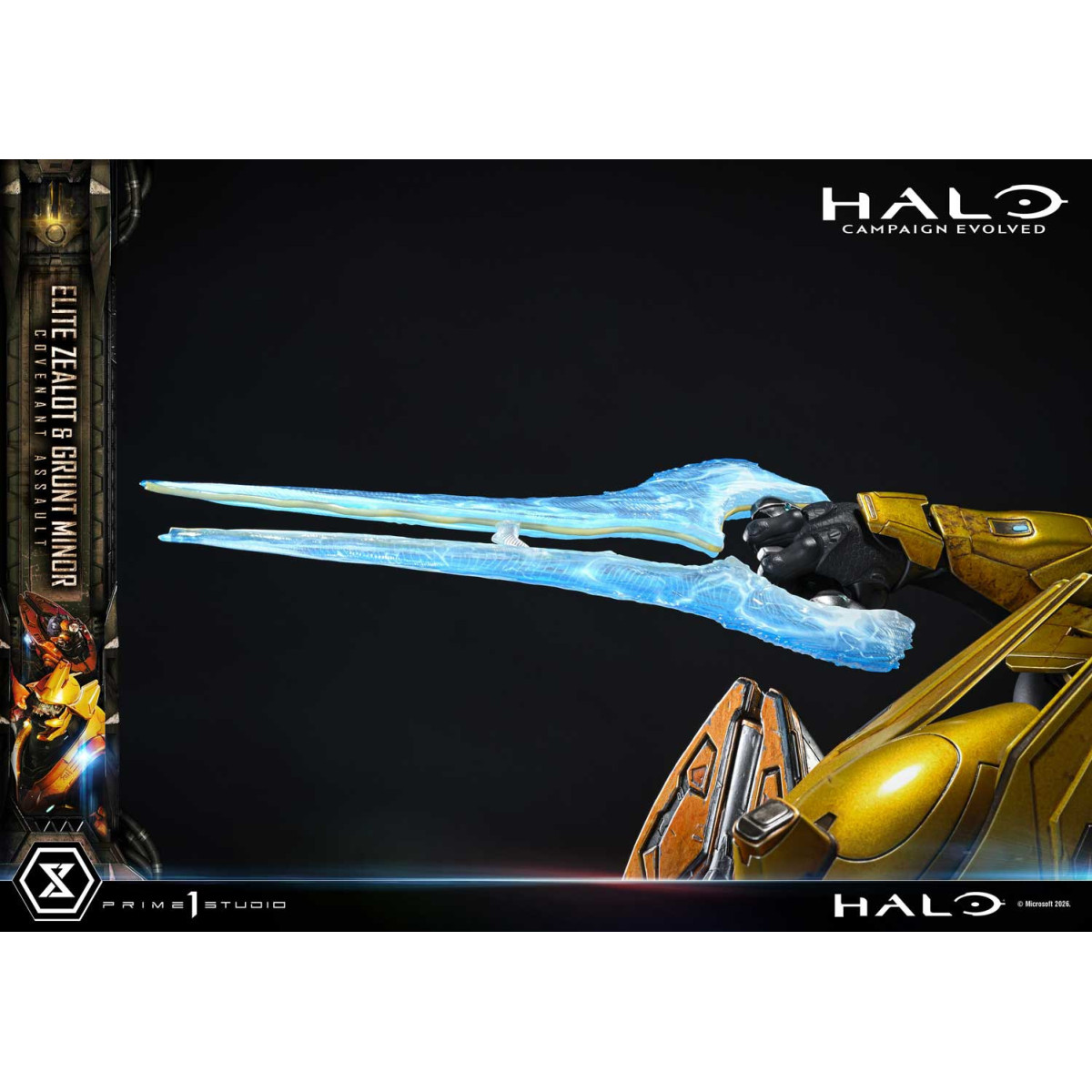 Prime 1 Studio - Halo Campagn Evolved Elite Zealot & Grunt Minor: Covenant Assault Bonus Version