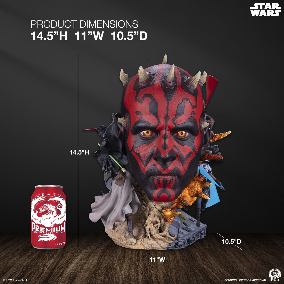 PCS Star Wars - Busto artistico di Darth Maul