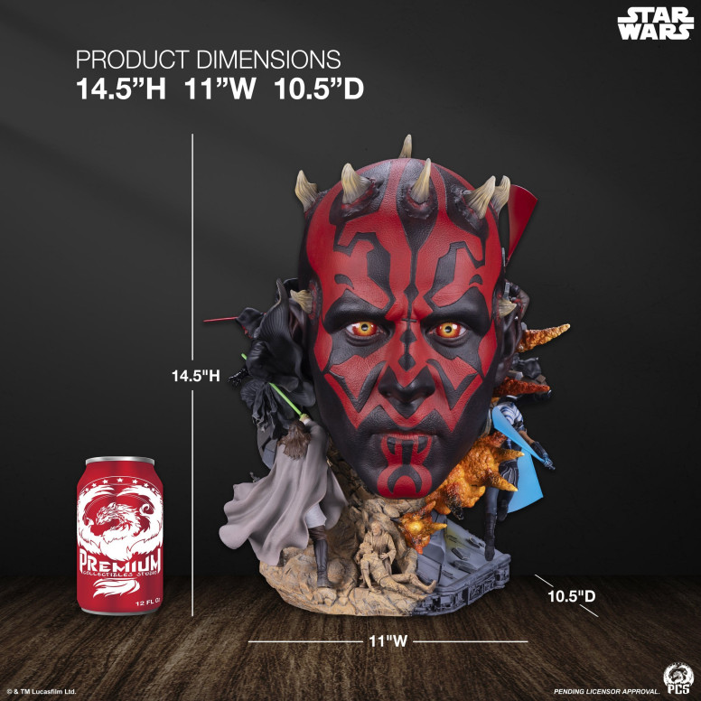 PCS Star Wars - Busto artistico di Darth Maul