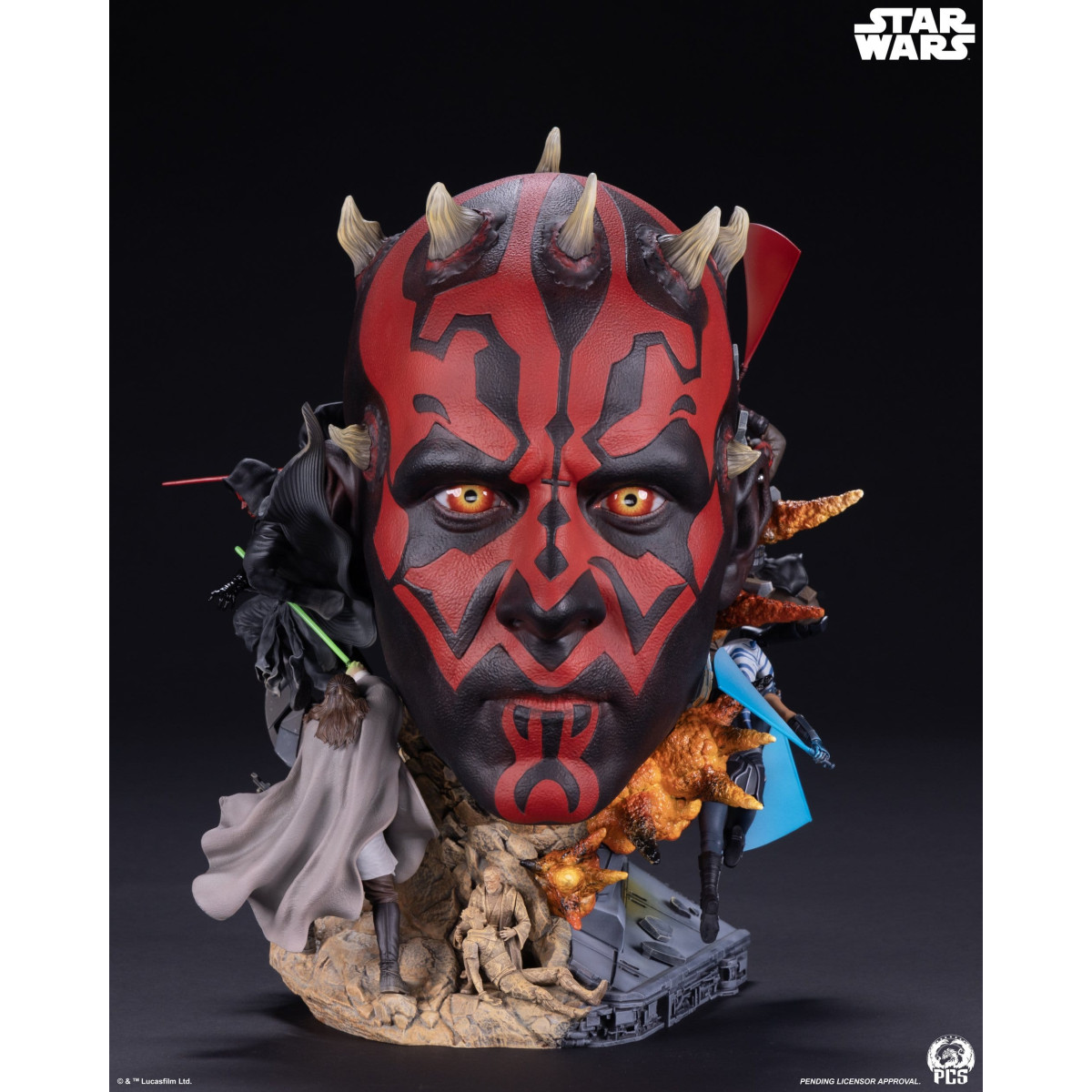 PCS Star Wars - Busto artistico di Darth Maul