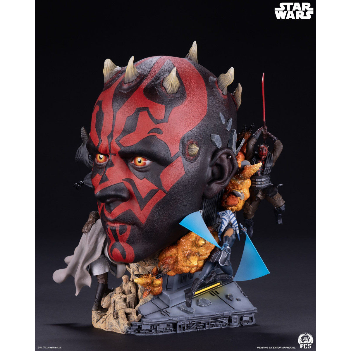 PCS Star Wars - Busto artistico di Darth Maul