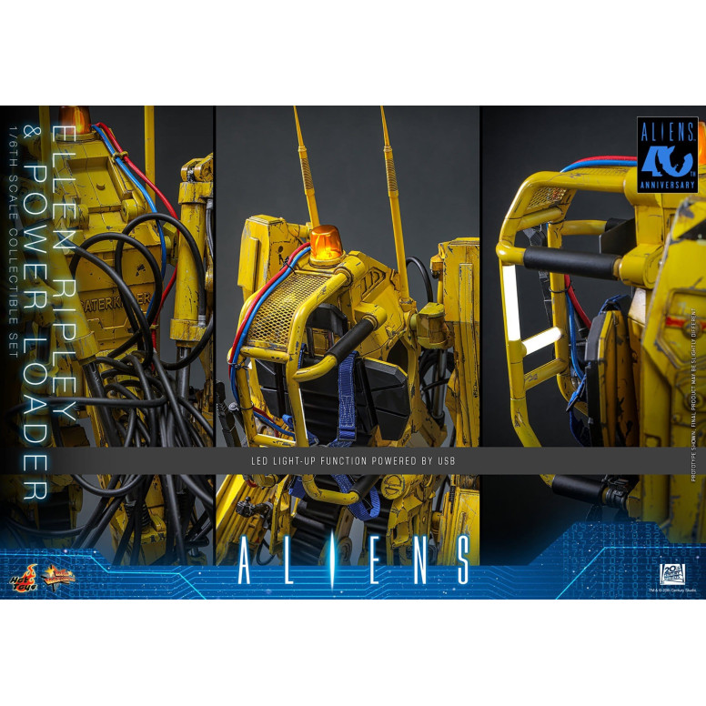 Hot Toys - Aliens - Set Ellen Ripley con Power Loader in scala 1/6 MMS923