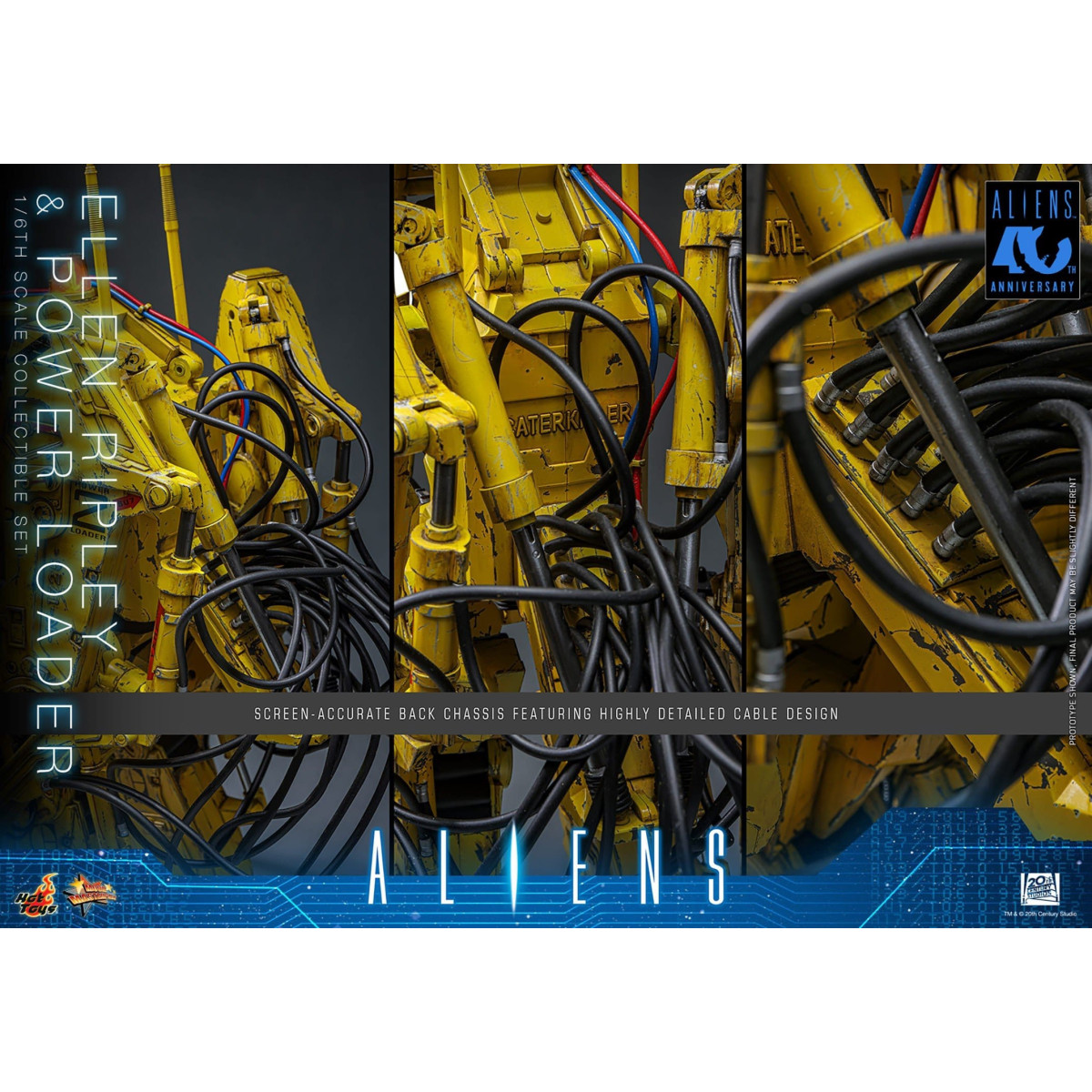 Hot Toys - Aliens - Set Ellen Ripley con Power Loader in scala 1/6 MMS923