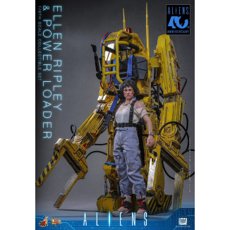 Hot Toys - Aliens - Set Ellen Ripley con Power Loader in scala 1/6 MMS923