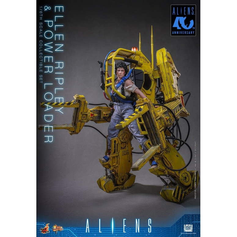 Hot Toys - Aliens - Set Ellen Ripley con Power Loader in scala 1/6 MMS923