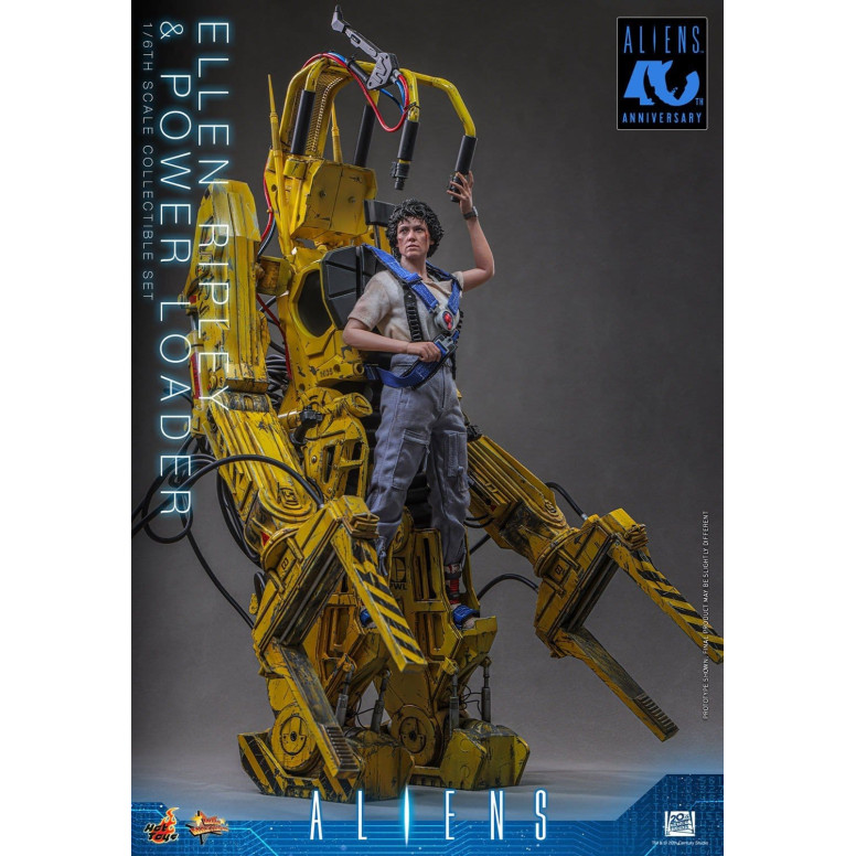 Hot Toys - Aliens - Set Ellen Ripley con Power Loader in scala 1/6 MMS923