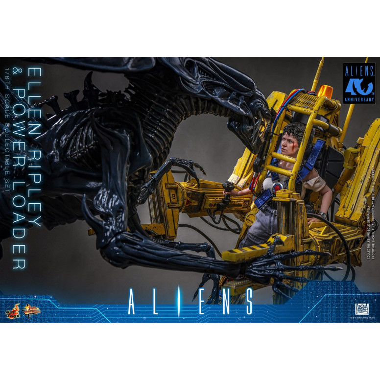 Hot Toys - Aliens - Set Ellen Ripley con Power Loader in scala 1/6 MMS923