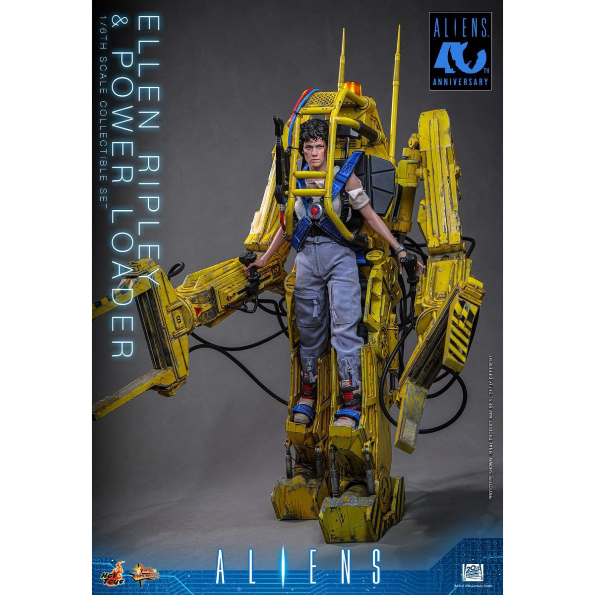 Hot Toys - Aliens - Set Ellen Ripley con Power Loader in scala 1/6 MMS923