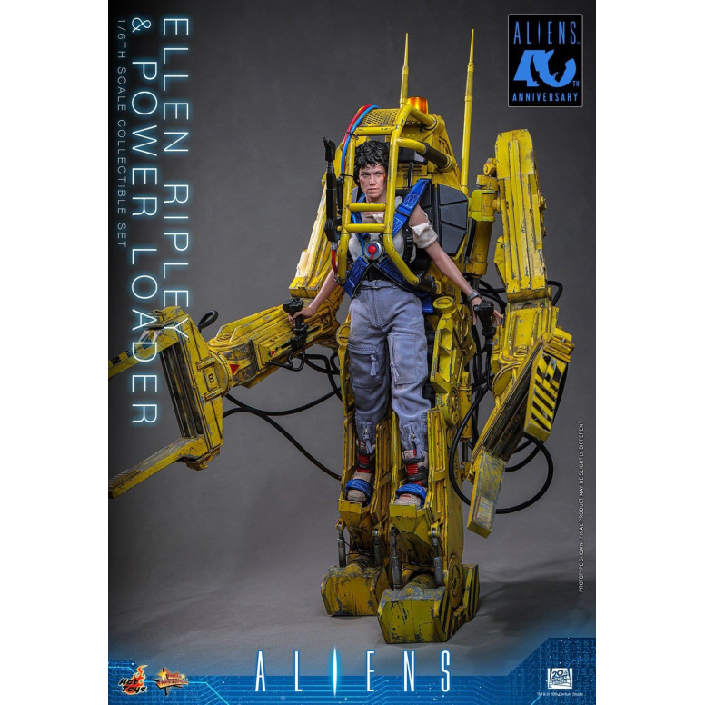 Hot Toys - Aliens - Set Ellen Ripley con Power Loader in scala 1/6 MMS923
