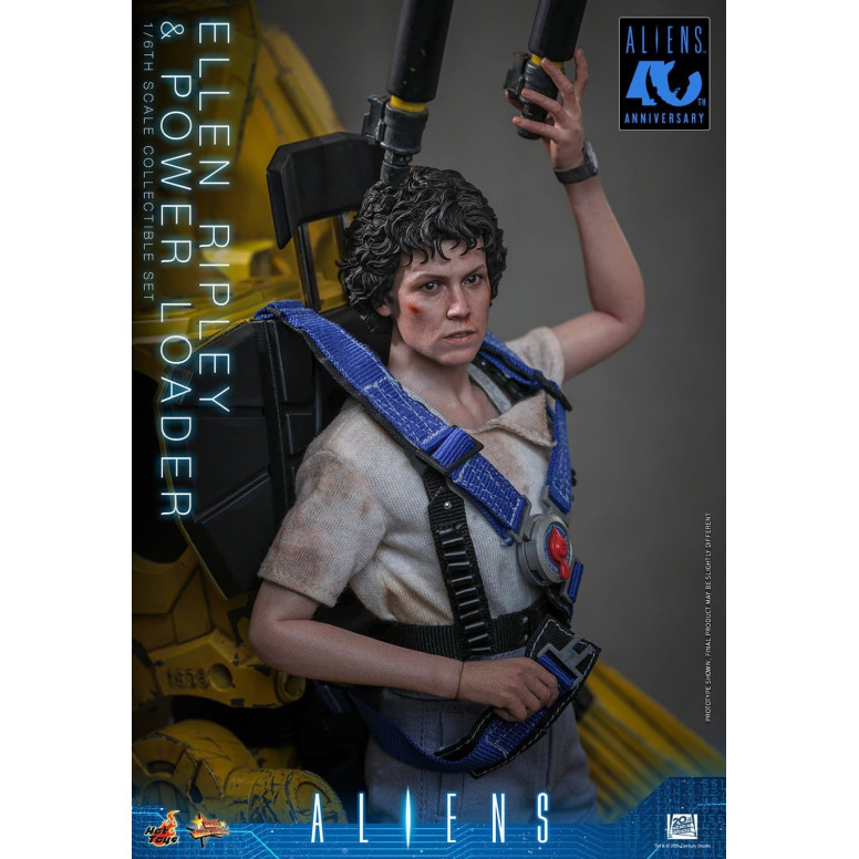 Hot Toys - Aliens - Set Ellen Ripley con Power Loader in scala 1/6 MMS923