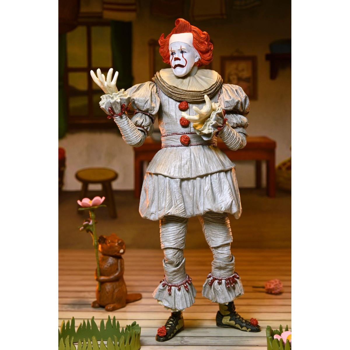 Neca IT - CA - Welcome To Derry: statuetta "Ultimate" di Bob Gray nei panni di Pennywise