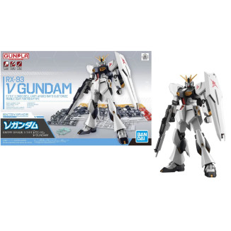 Bandai - Gunpla - Gundam 1/144 HG - RX-93 ν Gundam Nu Gundam - Mobile Suit Gundam: Char's Counterattack Figurina