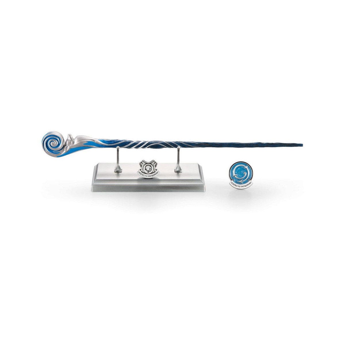 Noble Collection: Bacchetta celebrativa di Harry Potter - Amuleto del Patronus 1/1