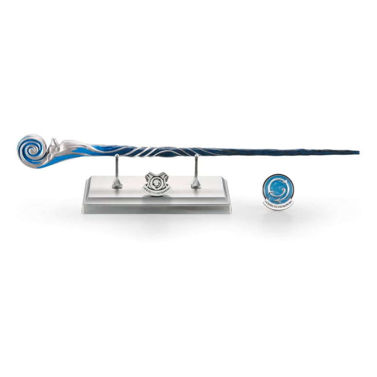 Noble Collection: Bacchetta celebrativa di Harry Potter - Amuleto del Patronus 1/1