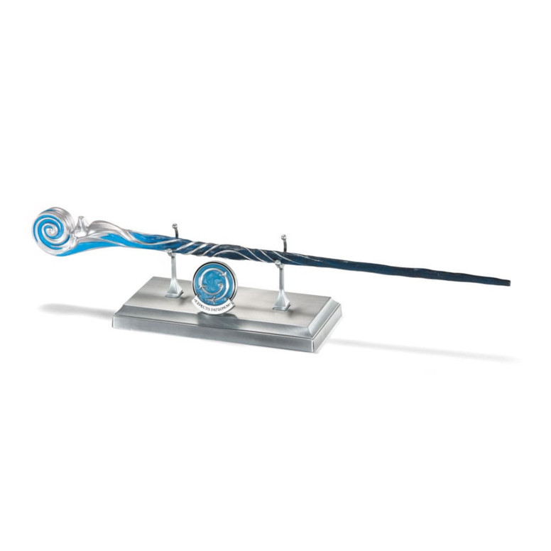 Noble Collection: Bacchetta celebrativa di Harry Potter - Amuleto del Patronus 1/1