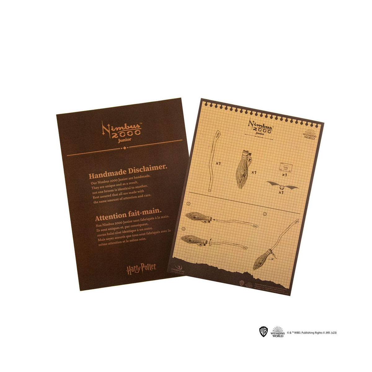 Cinereplicas Harry Potter - Replica in scala 1:1 della scopa magica Nimbus 2000 Junior