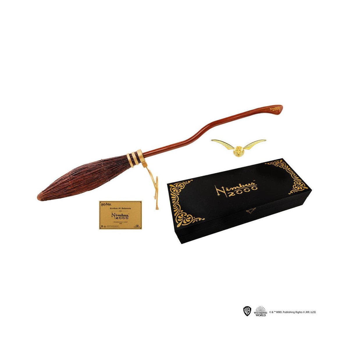 Cinereplicas Harry Potter - Replica in scala 1:1 della scopa magica Nimbus 2000 Junior