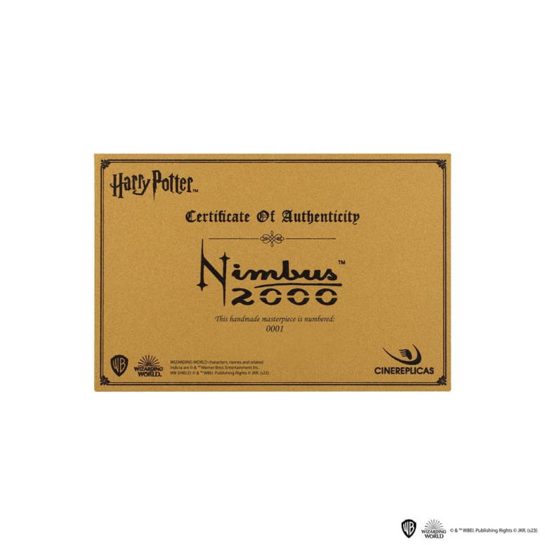 Cinereplicas Harry Potter - Replica in scala 1:1 della scopa magica Nimbus 2000 Junior